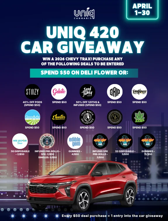 UNIQ Car Giveaway April 2026   Mobile